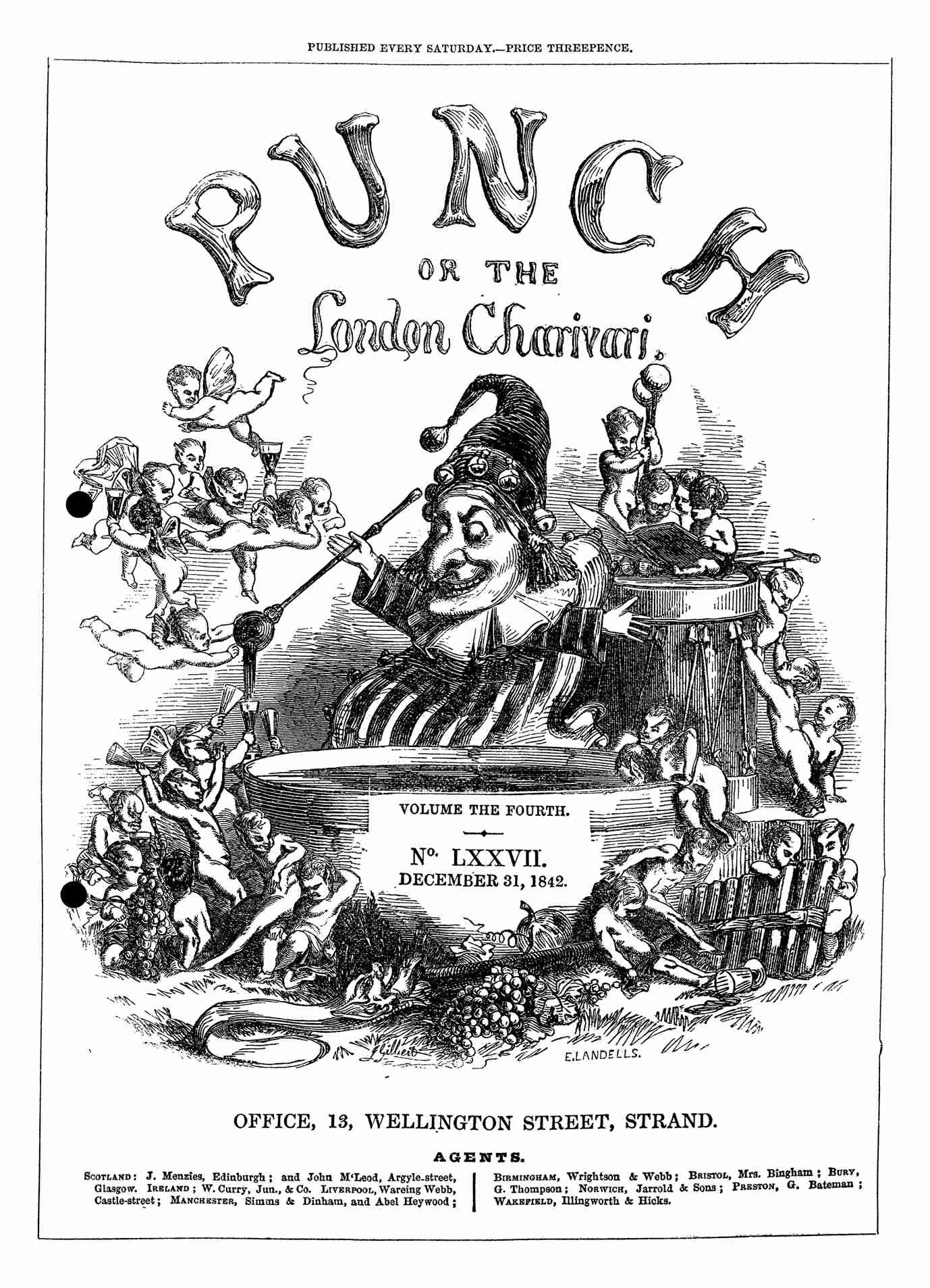 Vintage Punch Magazine cover